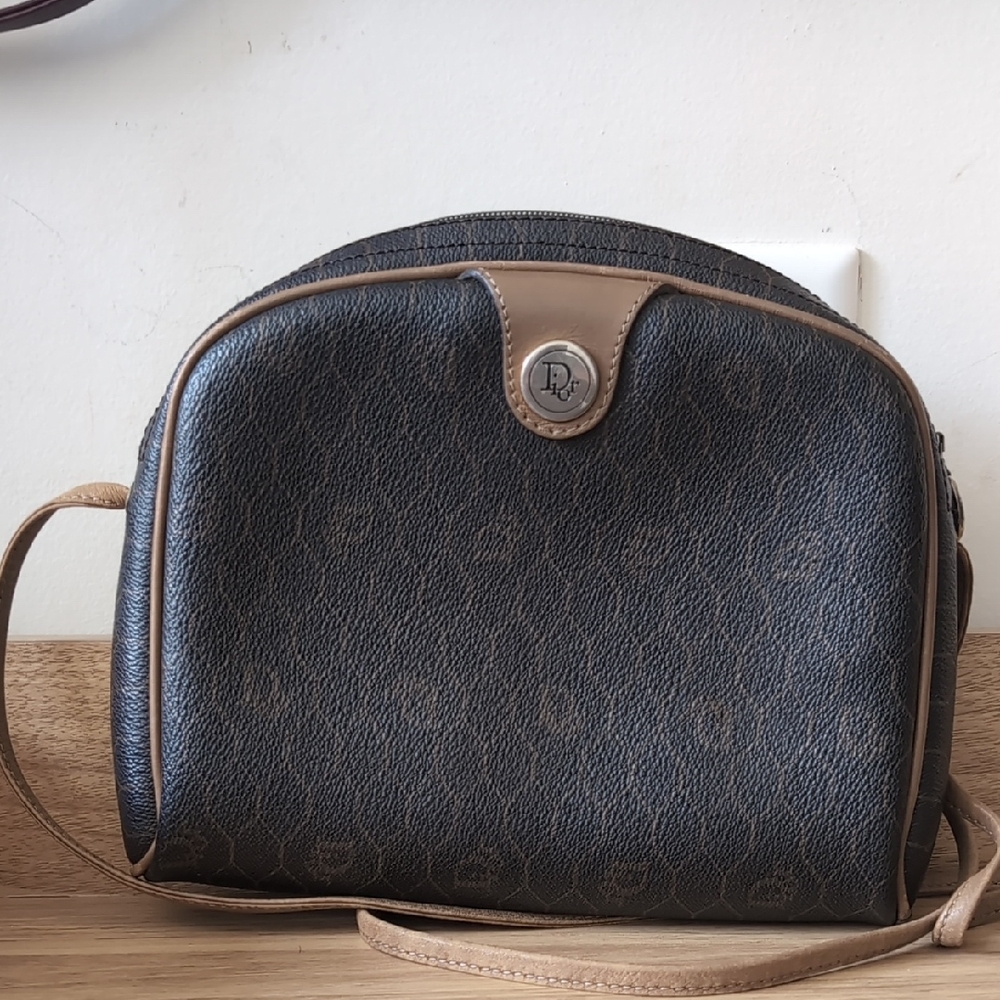 Christian Dior Vintage Honeycomb  Crossbody Bag